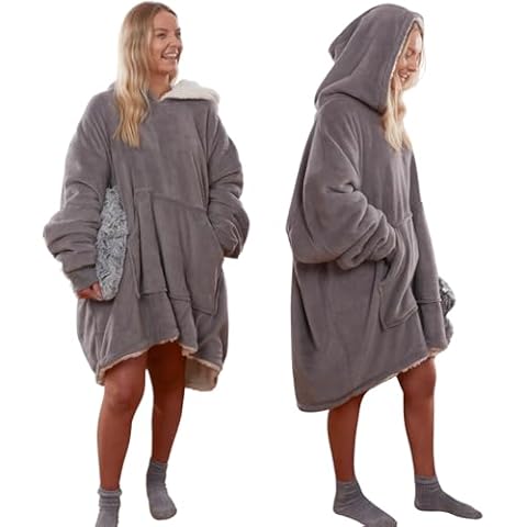 Sienna Ultra Soft Sherpa Hoodie Blanket Cover
