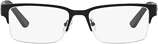 Men's Ax1014 Rectangular Prescription Eyewear Frames