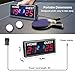 Ledgital Indoor Score Keeper, Electronic Ping Pong Scoreboard with Wireless Remote Control, 6 Digits Score Unit with Round Scores 0-99 in Red and Match Scores 0-9 in Blue, Tabletop & Wall Mount