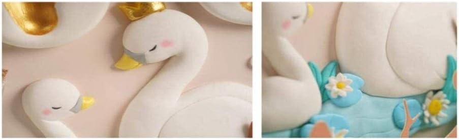 Baby Handprint Hand and Footprint DIY Newborn Baby Gift-Cuddling (Color : Cuddling)