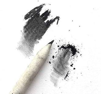 like it Artist Black Charcoal Powder for sketching/Drawing (Charcoal Powder Per Pack 30 grams) Pack of 1