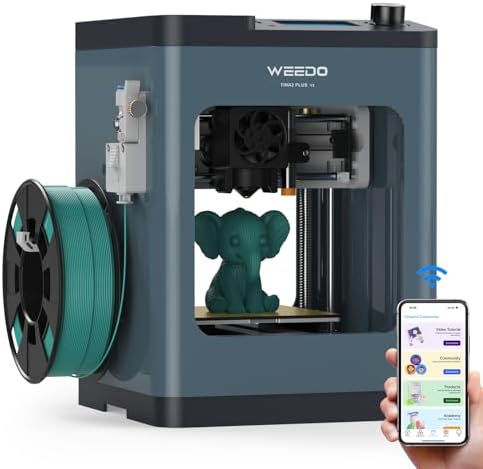 TINA2Plus 3D Printer, WEEDO 250mm/s High-Speed 3D Printers for Be...
