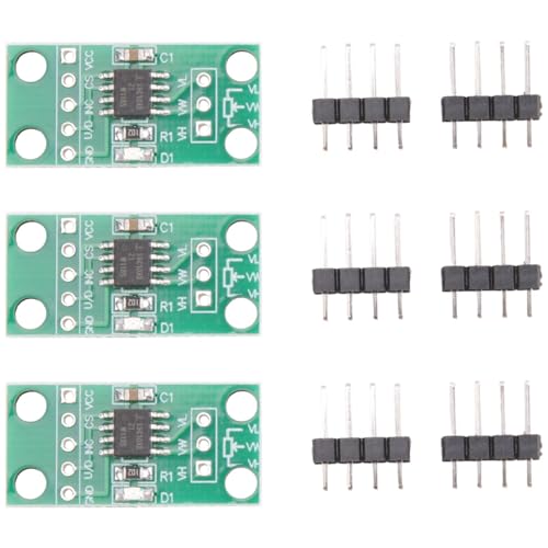 Image of Jnchdghwa 3X X9C103S Digital Potentiometer Module 100K 100Th Order Digital Potentiometer Circuit