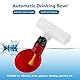 5 Stücke Automatische Kunststoff Chicken Drinker Cups Geflügel Waterer Water Drinking Dispenser Cups Schüsseln Wassertrinker Werkzeug für Vogel Wachtel Taube Huhn Henne(20mm Tube)