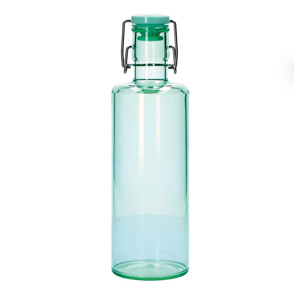 Pichet Green Tea 1 L Roses & Tulipes carafe à eau céramique verte