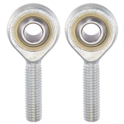 uxcell SA8TK POSA8 ���ʃ��b�h�G���h�x�A�����O 8mm �{�A ���ȏ����W���C���g�x�A�����O M8x1.25 ����I�X�˂��R�l�N�^�[ 2��