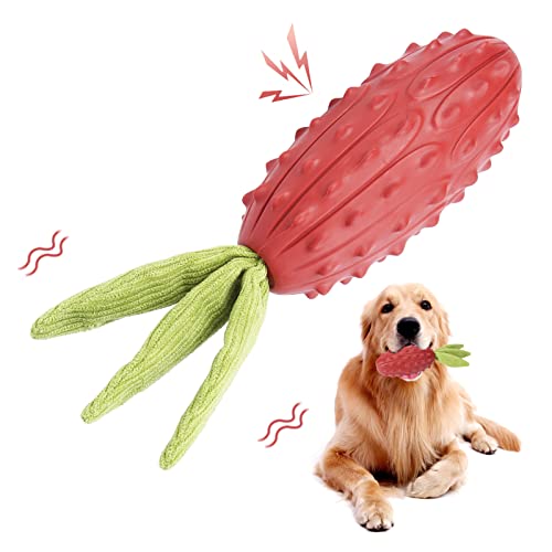 Victob Hundespielzeug Tauziehen - 21,6cm Naturkautschuk Apportierspielzeug