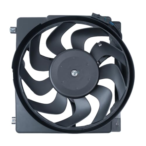 Focreedy JP104 Cooling Fan Assembly Compatible with Jeep Cherokee 4.0T 1997 1998 1999 2000 2001