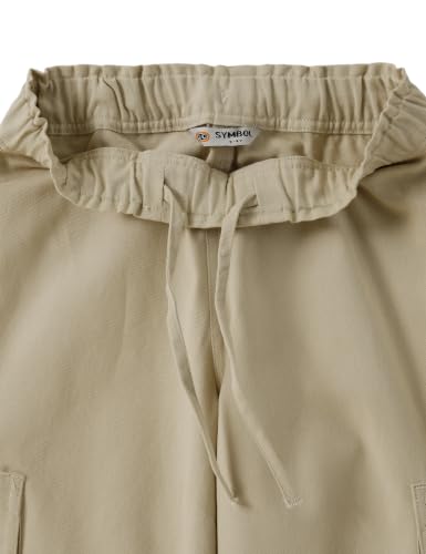 Image of Amazon Brand - Symbol Girl's Lightweight Denim Loose Pants