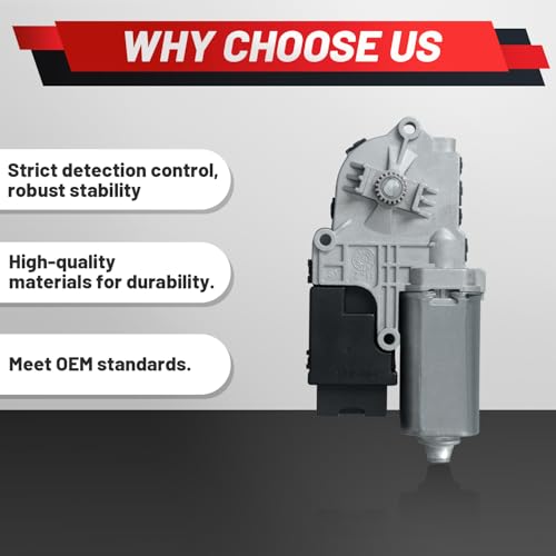 Image of Sunroof Moon Roof Motor Compatible with Ford Explorer 2011-2017 Sport Utility BB5Z15790A Left or Right