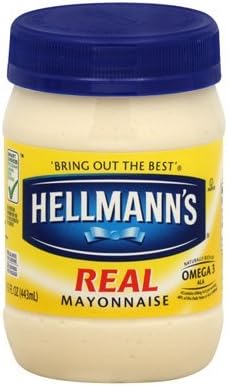 Hellmann's, Real Mayonnaise, 15-Ounce Jar Pack of 2 by N/A