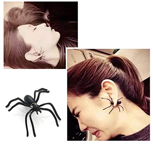 Halloween Earrings for Unisex Fashion Black Earrings 1 Pair