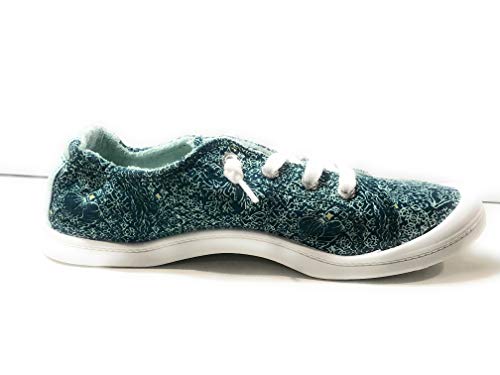 Roxy Girls Rg Bayshore III D Teal Shoes Size 12