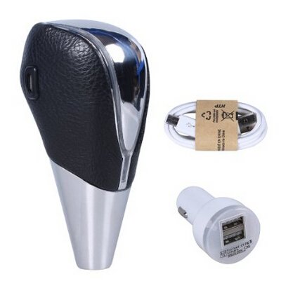 Xyzctem Universal 110Mm Touch Activated Ultra Blue Led Light Illuminated Shift Knob,Fits For Most Cars With Button-Less Operated Shifter-Make Sure Fits Your Car Before Place Order #TOP4