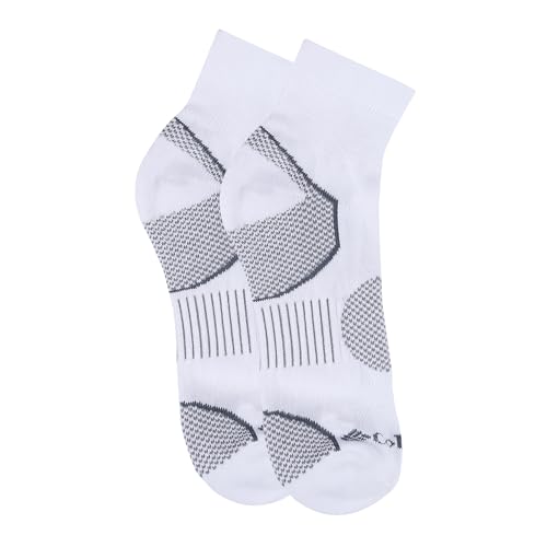 Columbia Men's quarter Sockshosiery, white, 10-132