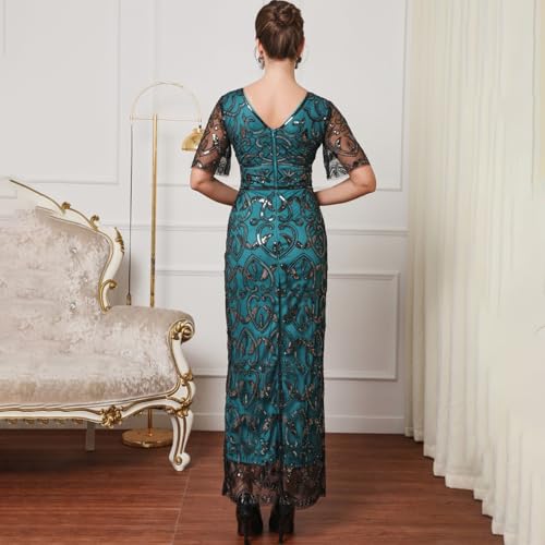 Robe de cocktail rétro chic soirée thématique 1920 - 7