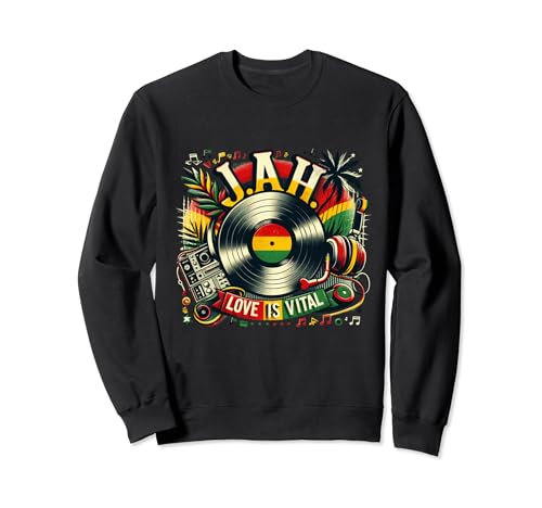 "Jah Love Is Vital" - JAH L.I.V - Premium Classic #808 Sweatshirt