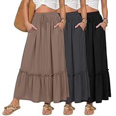 Black, Charcoal Gray, Khaki