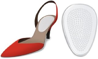 AT Surgical Fresco Pure Gel Self Adhesive Soft Sole Heel Pads, One Pair - Single Size