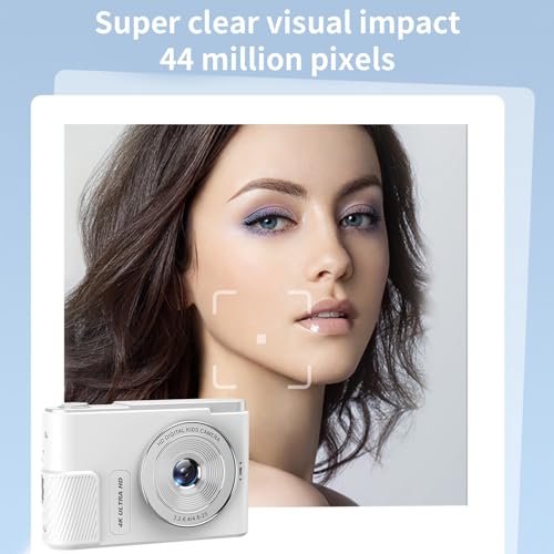 Cámara Digital 4K Compacta Lovskoo con Zoom Óptico 8x miniatura 4