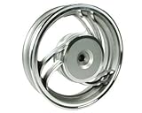 Felge hinten Alu 3 Speichen Stern für Trommelbremse für Jinlun Fighter 50 (JL50QT-5)