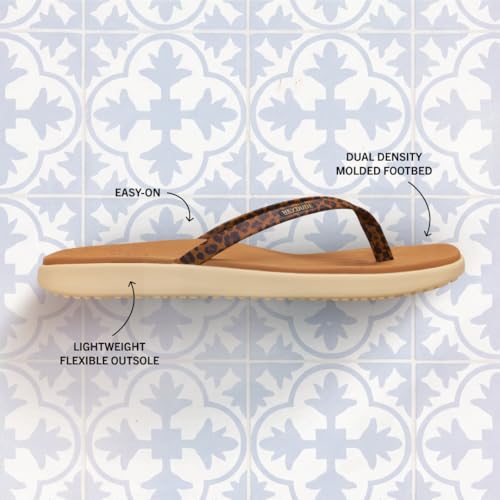 HEYDUDE Women's Maui Breeze Flip Sandal, Blue, Size 5 - image 2