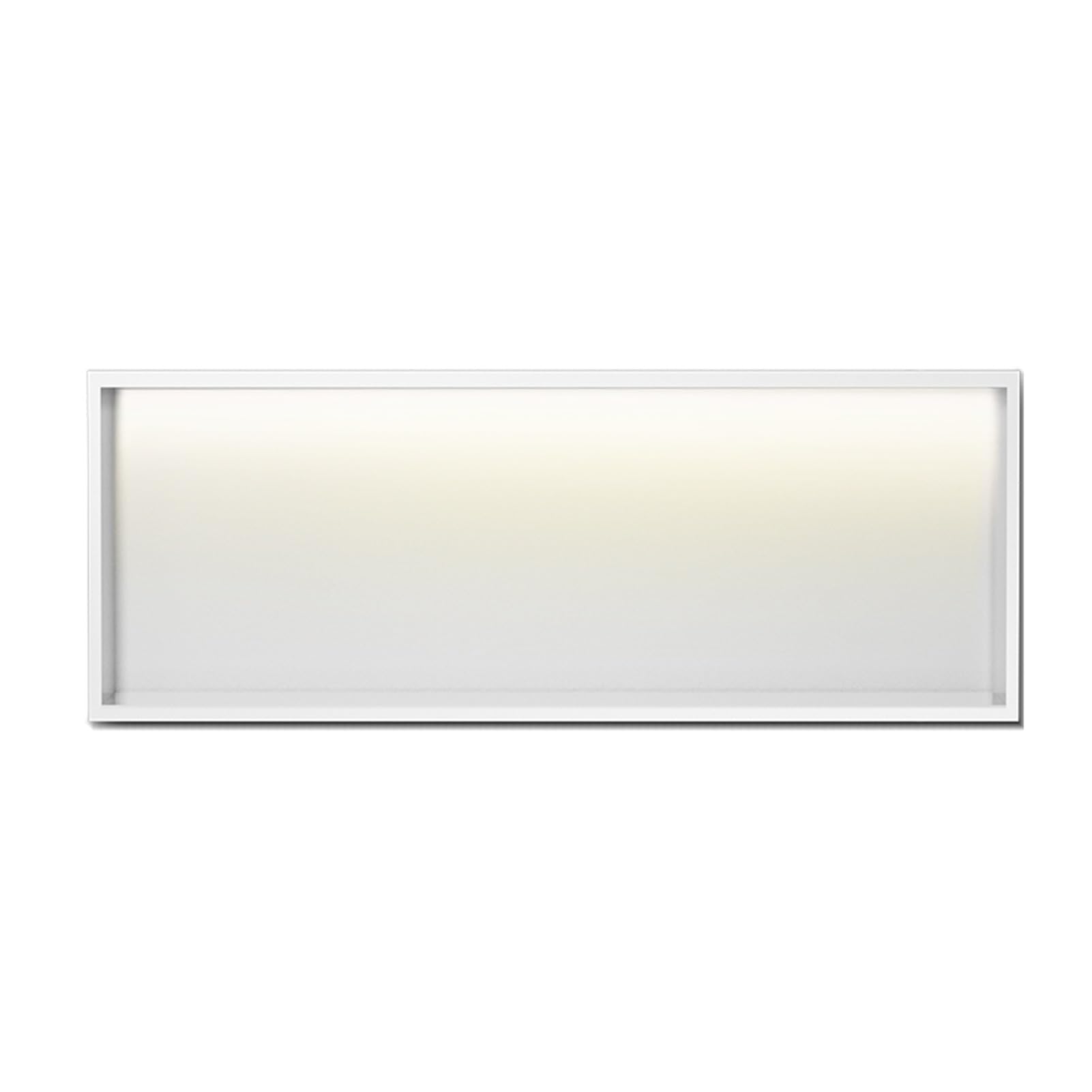 QUSYZD Recessed Wall Niche, Stainless Steel Shower Niche, No Tile Needed Wall for Bathroom Toilet Kitchen,Off-white-120x28x12.5cm