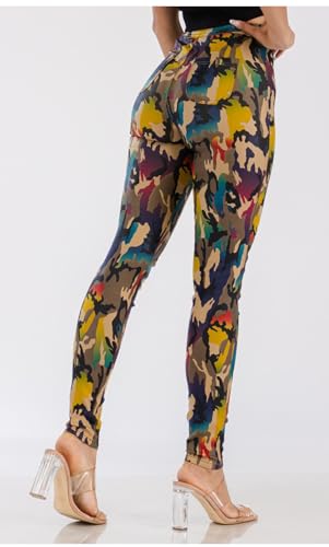 JC JQ High Waist Abstract Camouflage jagging Jeans4