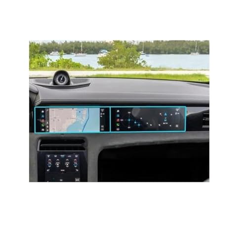 Film protecteur GPS pour Porsche Taycan contre traces de doigts et chocs écran
