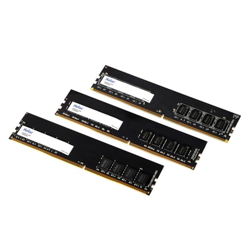 Image of Netac Basic DDR4 8GB 3200MHz Desktop RAM | CL16 PC4-25600 288-Pin UDIMM | 1.35V Non-ECC Unbuffered PC Memory Upgrade for Desktop Computers | 3 Years Warranty