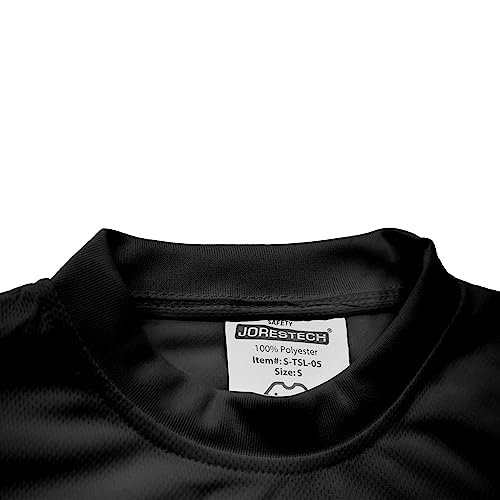 JORESTECH Pack of 5 Short Sleeve T-Shirts: The Ultimate Blend of Moisture-Wicking and Fast-Drying Comfort for All-Day Use4
