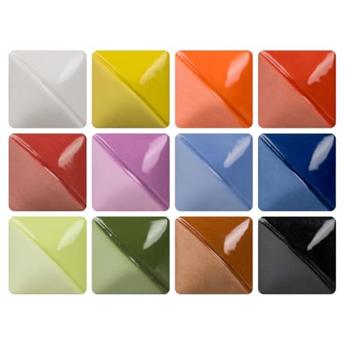 Mayco Fundamentals Underglaze - Set of 12 2 oz