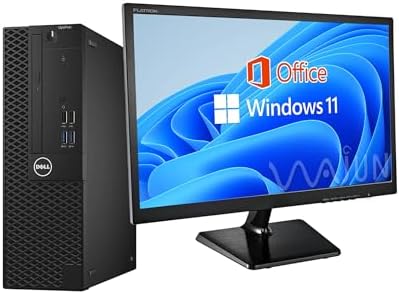 （20:30時点） 【整備済み品】デル デスクトップPC 3040又3050又5050/22型液晶セット/Win11 Pro/MS Office H&B 2019 / 第7世代 i5-7500 /wajunのWIFI/Bluetooth/HDMI/DVD/8GB/256GB SSD