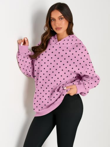 Image of EFAN Women's Hoodies Oversized Sweatshirt Comfort Fleece Sweaters