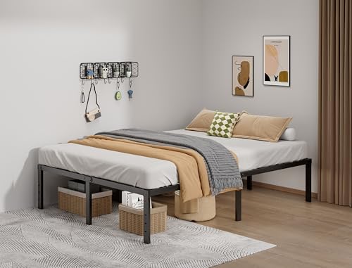 Image of LUMUNANCE Metal Bed Frame Full Size - 16 Inch Heavy-Duty Full Platform Bed Frame No Box Spring Needed, Easy Assembly, Noise-Free, Sturdy Mattress Foundation, Underbed Storage Space