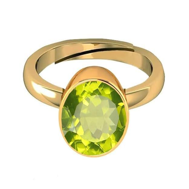 Bague ajustable péridot de Ceylan pour sublimer vos tenues d'été - 3