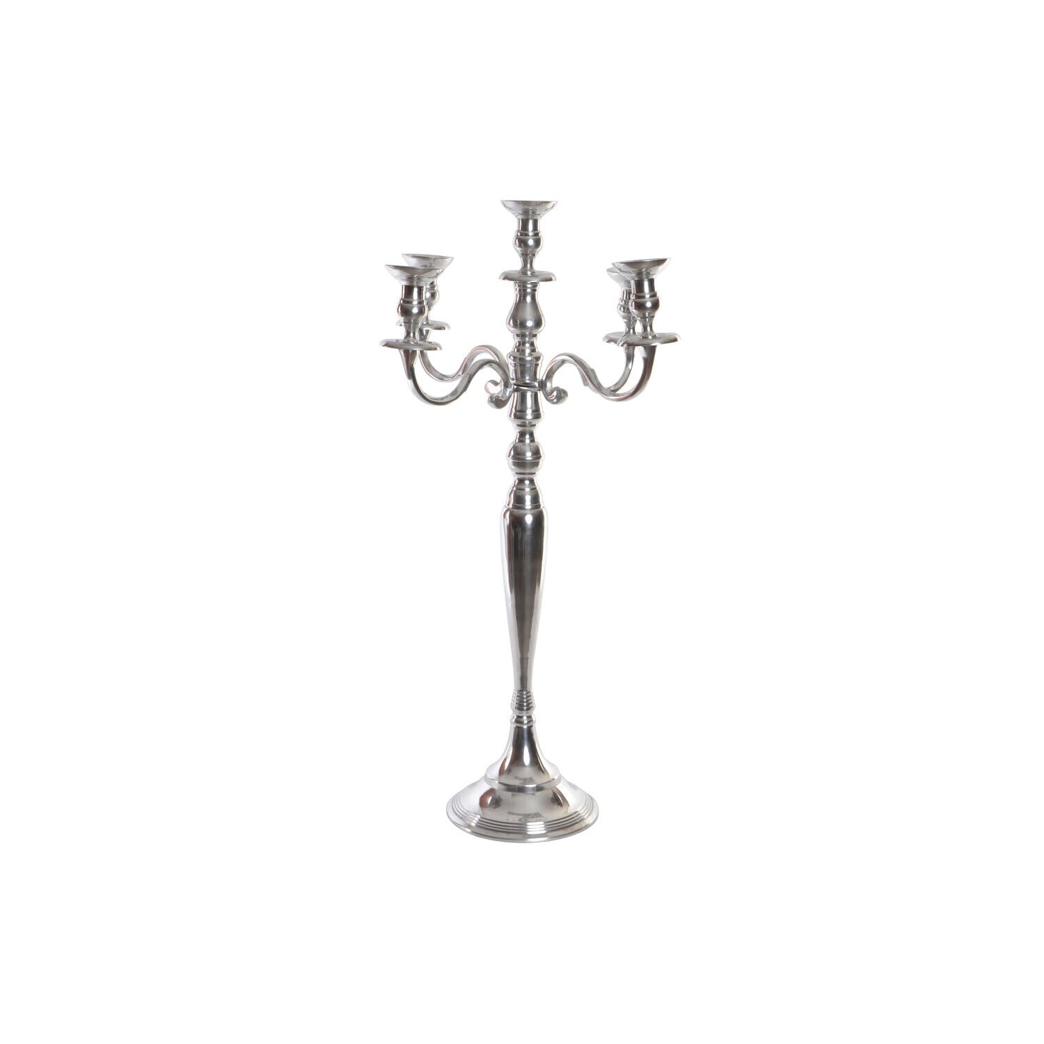 ŚWIATŁO ALUMINIOWE 42X42X70 5BRAZOS 5 VELAS_ AlexandreHouse