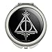 Harry Potter Deathly Hallows Line Logo Compact Travel Purse Handbag Makeup Mirror