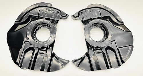 Évitez l'usure des disques 325mm avec le bouclier anti-poussière de frein avant BMW E46