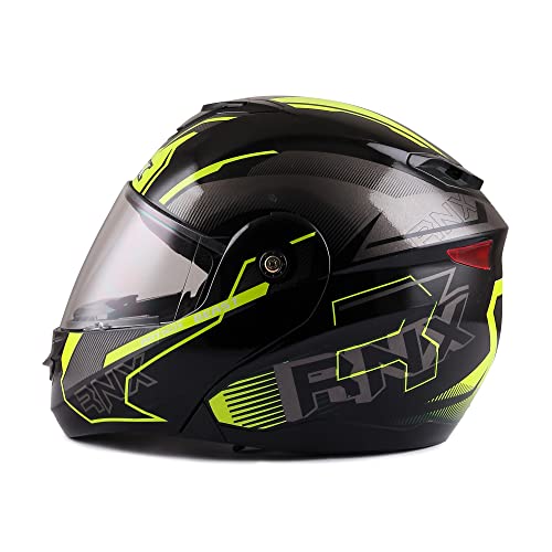 Image of RNX-Beast PRO ISI Certified Flip-Up Helmet - Green