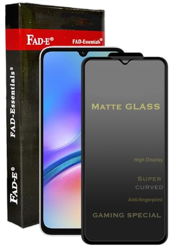 Image of FAD-E Tempered Glass Screen Protector Guard for Samsung Galaxy A05s (Matte Transparent)