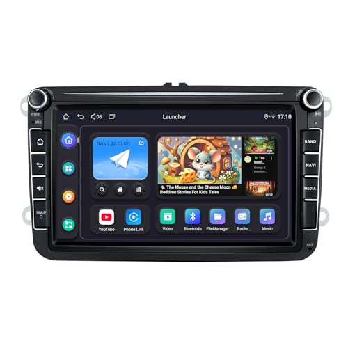 Radio para Auto Joying 8 pulgadas Android 13 Carplay miniatura 1