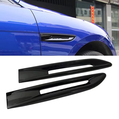 Grille d'aération capot pour Jaguar F-PACE XE - Finition premium noire