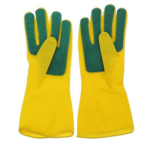 Guantes de látex Kichvoe para fregar platos sin dañar tus manos