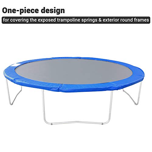 Aw 13Ft Trampoline Spring Cover Replacement Trampoline Safety Pad Trampoline Accessories, Uv-Resistant, Pvc Epe Foam Protection Blue #TOP5