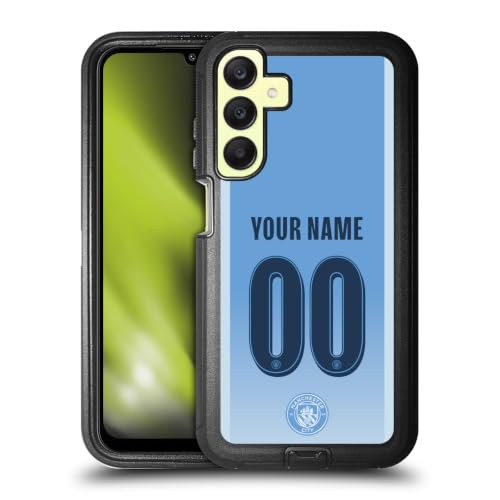 Coque Samsung A25 5G Manchester City personnalisable antichoc avec insigne officiel du club