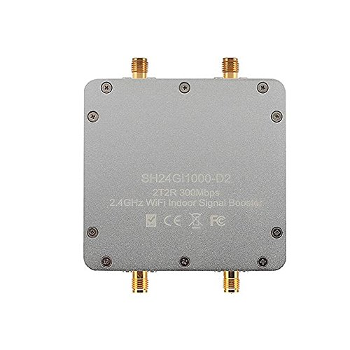 Image of Dual Antenna WiFi Signal Booster 1000mW 2.4 GHz 2T2R / 300Mbps WiFi Signal Amplifier Repeater Extender SH24Gi1000-D2 for Routers, IP Camera, UAV, IP Cameras, RC Equipment