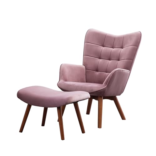 Sillón Plegable Velvet Malva miniatura 1