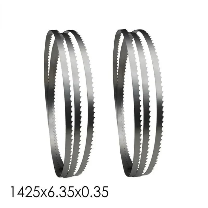 4 szt. brzeszczotów do pił taśmowych 1425 mm brzeszczoty 6,35 0, 6T 10T 14T TPI cięcia drewna brzeszczot(6T)