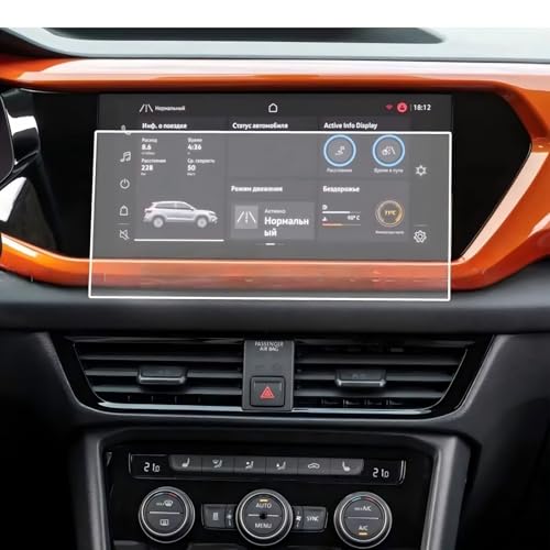 Garde couverture d'affichage auto VW Taos contre rayures écran